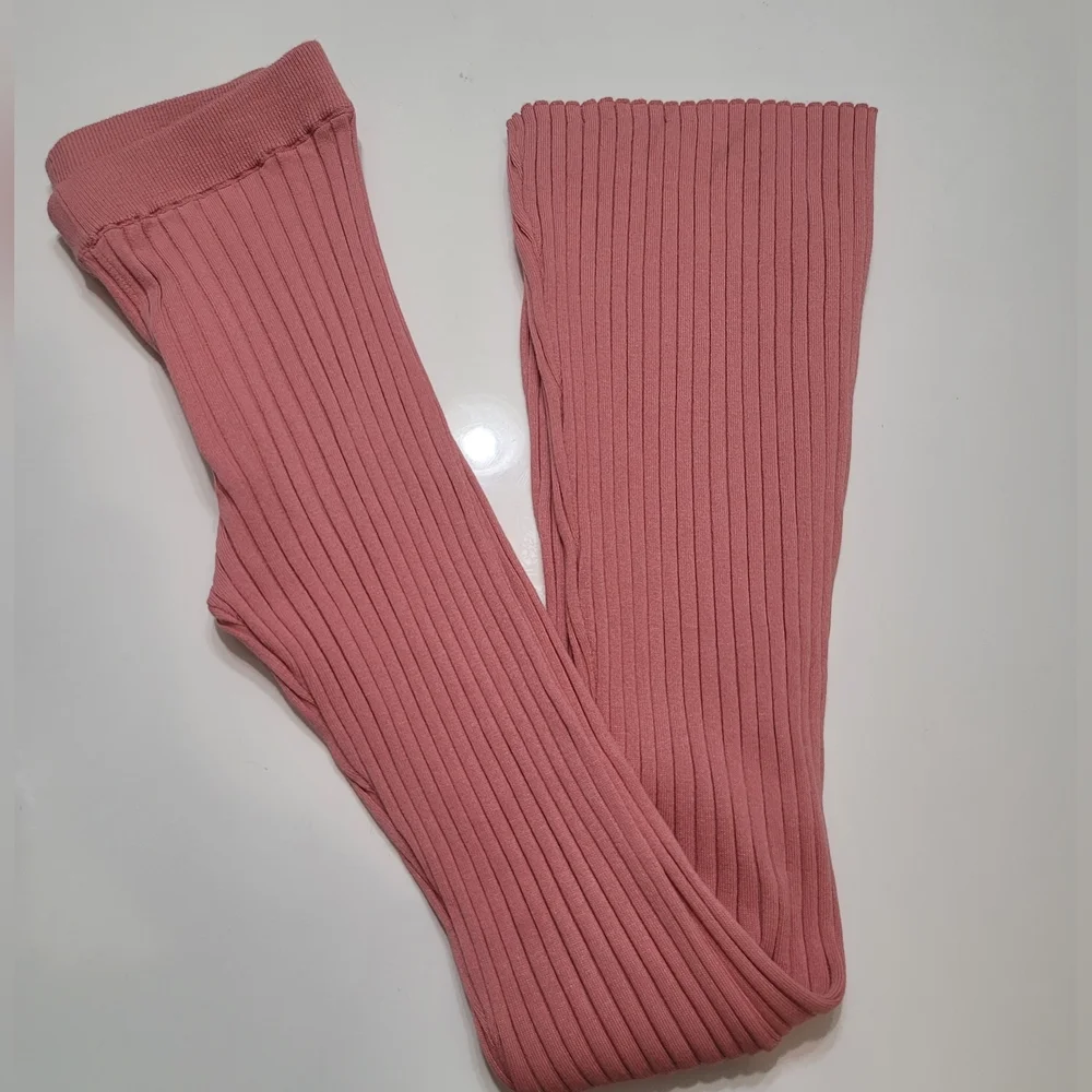 L*Space Pink Flare Pants Lucky Pant Size S New